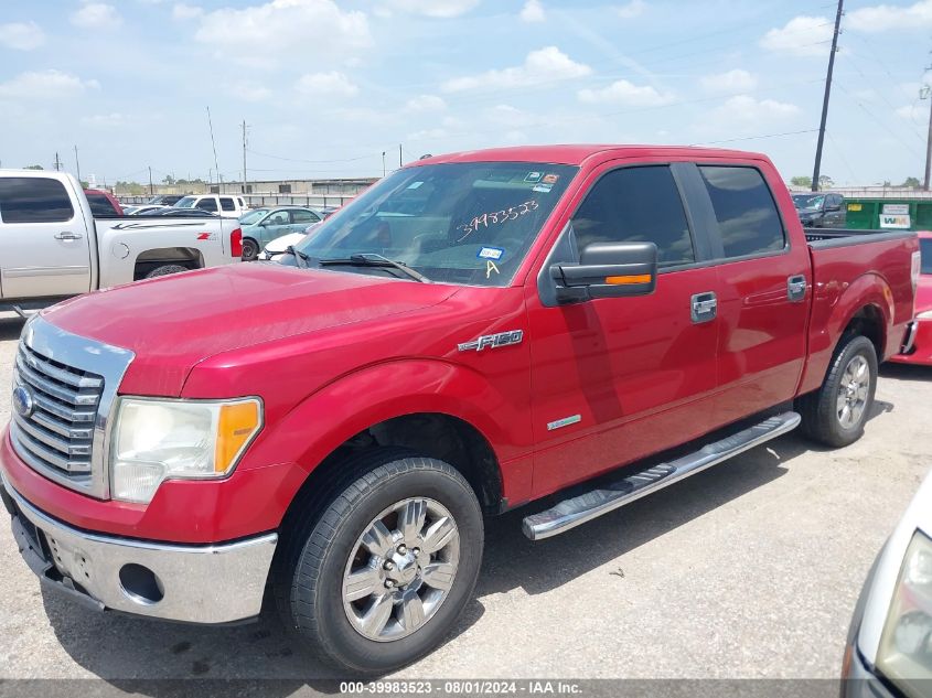 2012 Ford F-150 Xlt VIN: 1FTFW1CT3CKE20347 Lot: 39983523