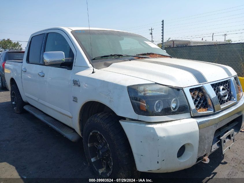 2004 Nissan Titan Le VIN: 1N6AA07B14N510047 Lot: 39983524