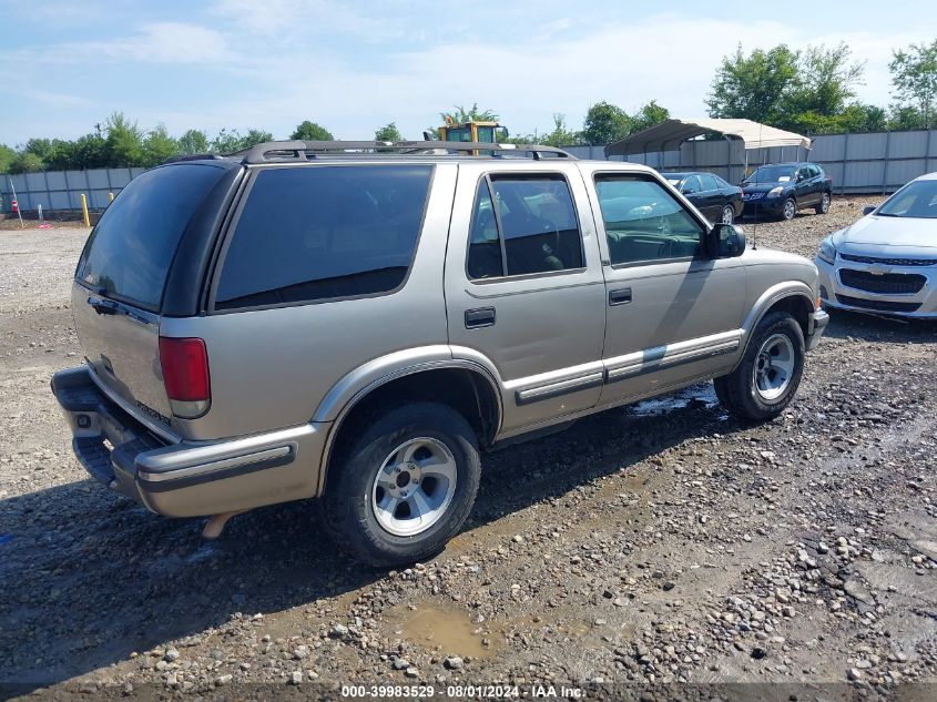 1999 Chevrolet Blazer Lt VIN: 1GNCS13W9X2243440 Lot: 39983529