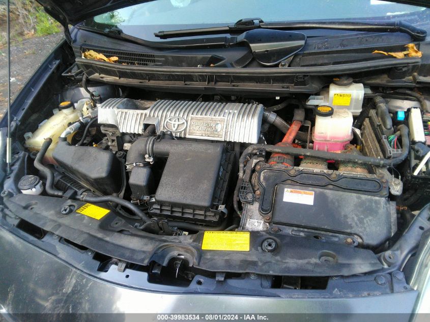 2013 Toyota Prius Plug-In VIN: JTDKN3DP5D3040730 Lot: 39983534