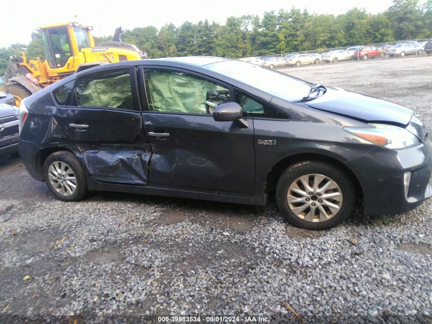 2013 Toyota Prius Plug-In VIN: JTDKN3DP5D3040730 Lot: 39983534