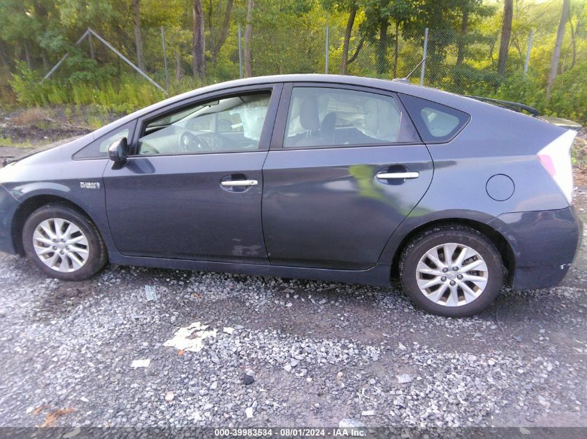 2013 Toyota Prius Plug-In VIN: JTDKN3DP5D3040730 Lot: 39983534