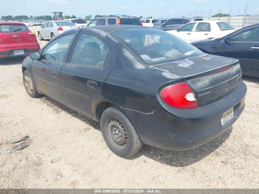 2002 Dodge Neon VIN: 1B3ES26C42D513780 Lot: 40673742