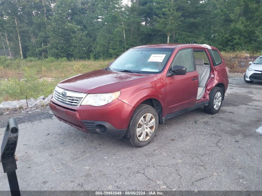 2010 Subaru Forester 2.5X VIN: JF2SH6AC5AH742895 Lot: 39983549