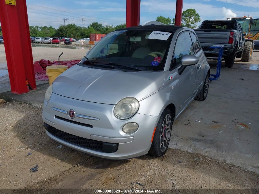 3C3CFFDR2CT108686 | 2012 FIAT 500C