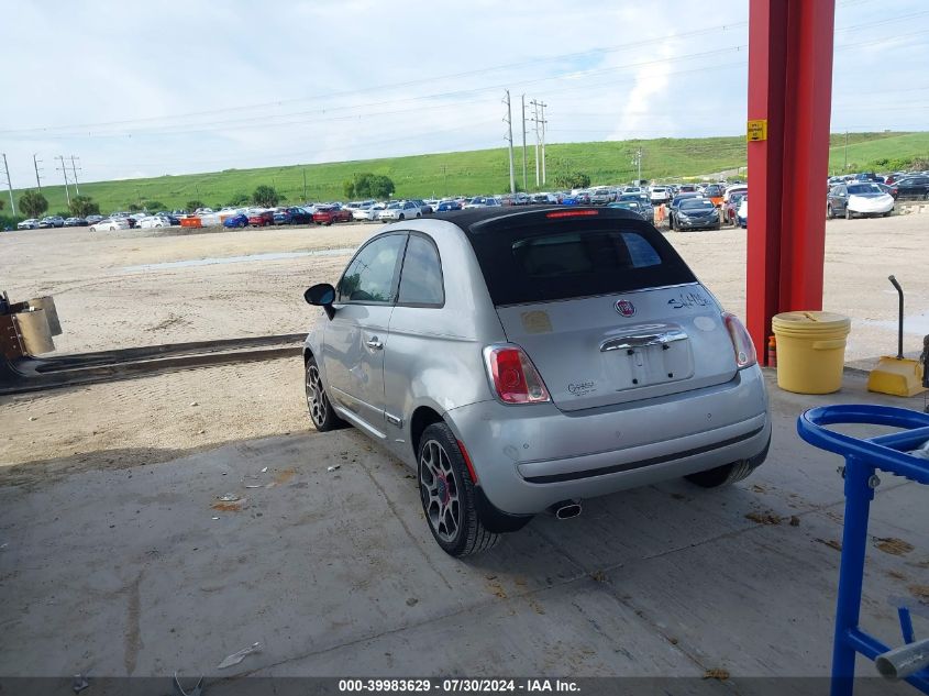 3C3CFFDR2CT108686 | 2012 FIAT 500C