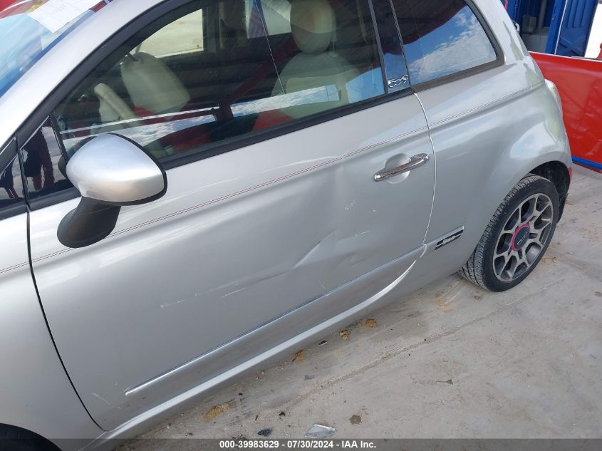 3C3CFFDR2CT108686 | 2012 FIAT 500C