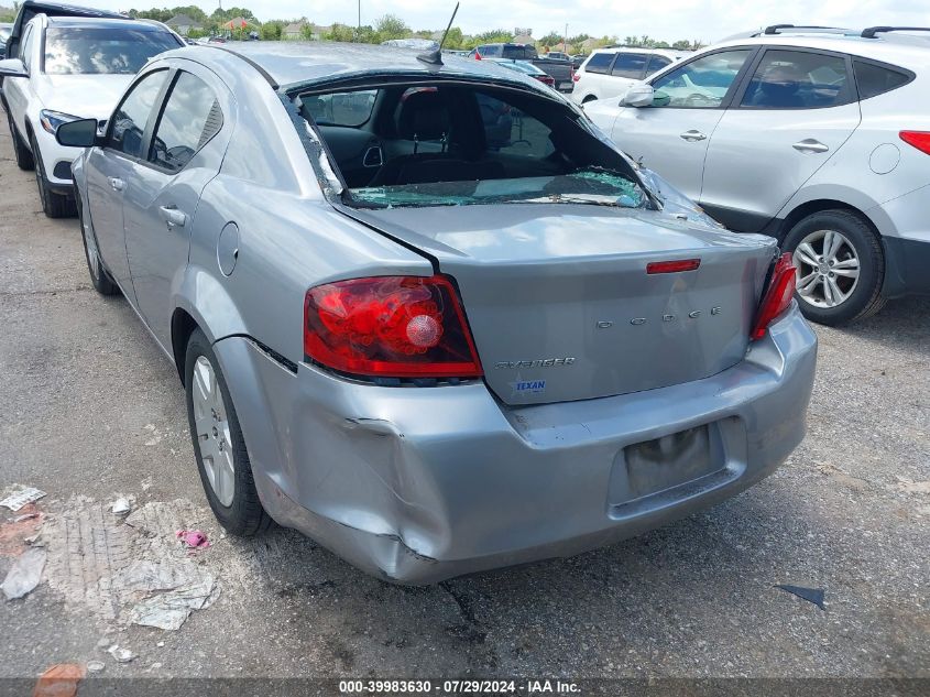 1C3CDZAB0EN118764 2014 Dodge Avenger Se