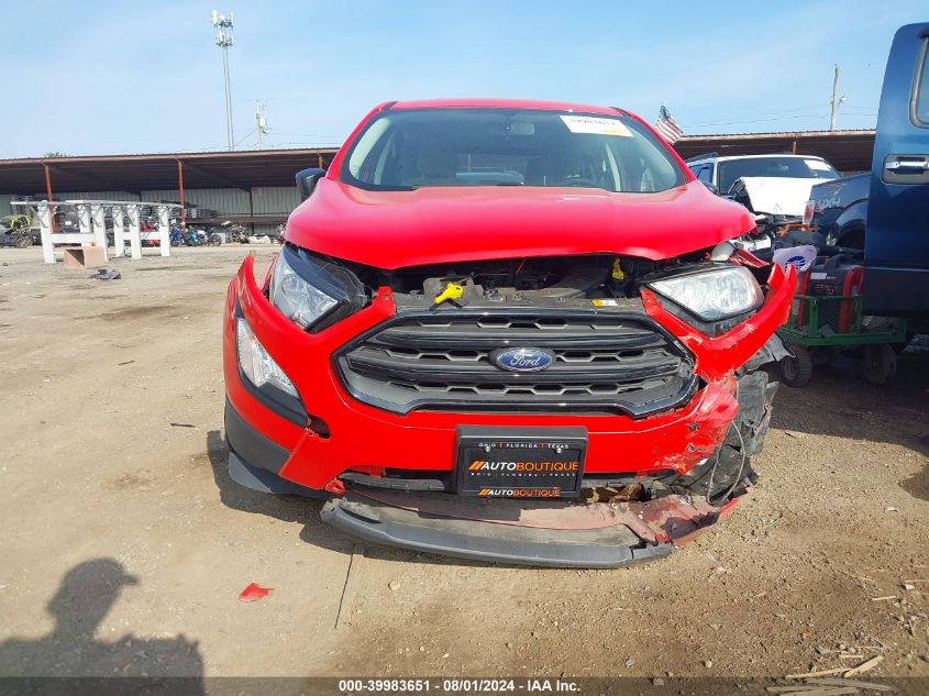 2019 Ford Ecosport S VIN: MAJ3S2FE8KC276813 Lot: 39983651