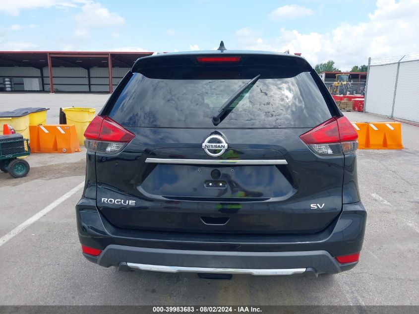 2017 Nissan Rogue Sv VIN: KNMAT2MT5HP592560 Lot: 39983683