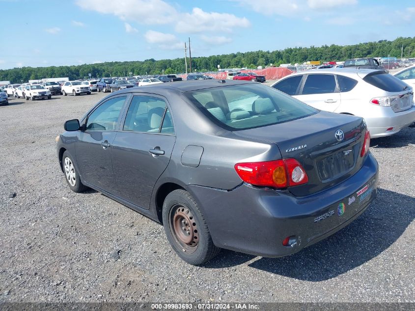 JTDBL40E89J032169 | 2009 TOYOTA COROLLA