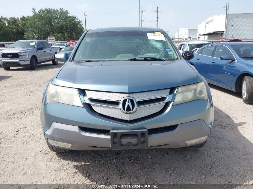 2007 Acura Mdx Technology Package VIN: 2HNYD28437H547726 Lot: 39983721