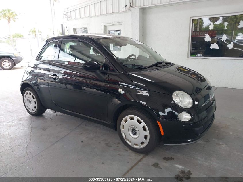 2015 Fiat 500 Pop VIN: 3C3CFFAR7FT750152 Lot: 39983728