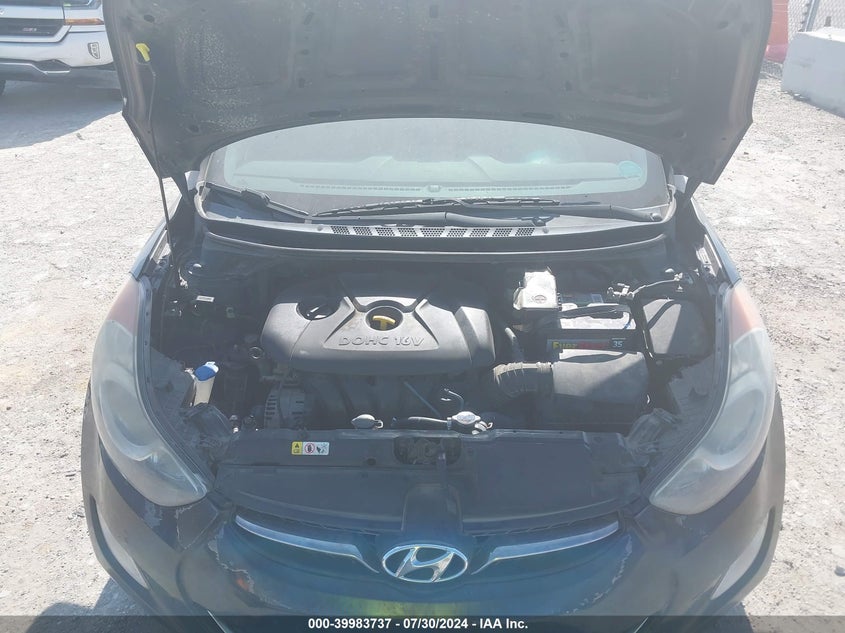 2013 Hyundai Elantra Limited VIN: 5NPDH4AE1DH338916 Lot: 39983737