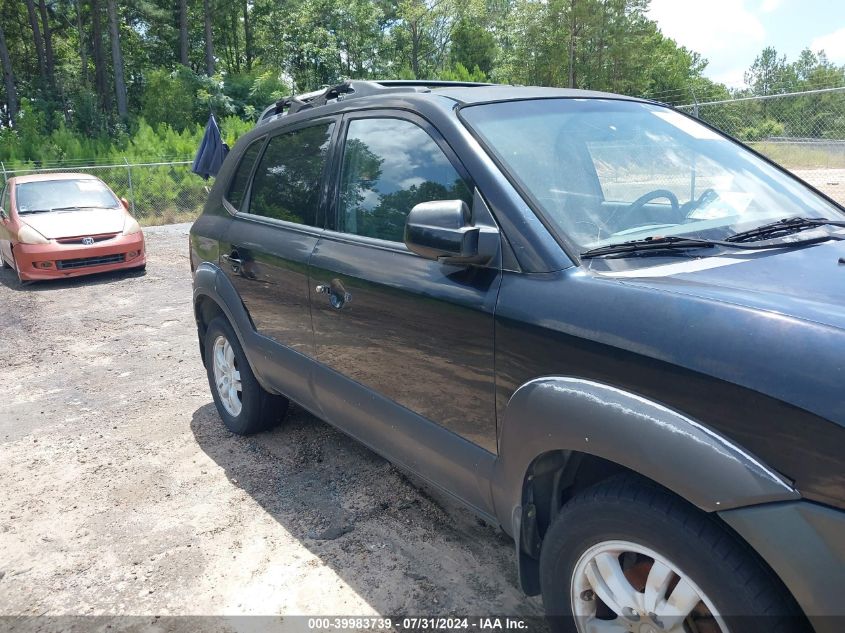 2006 Hyundai Tucson Gls/Limited VIN: KM8JN12D56U278420 Lot: 39983739