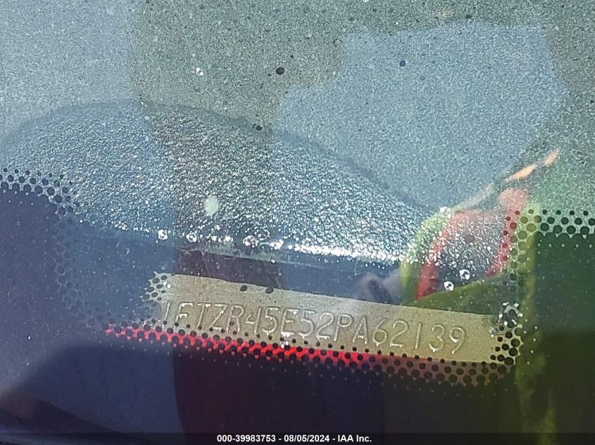 2002 Ford Ranger Edge/Xlt VIN: 1FTZR45E52PA62139 Lot: 39983753