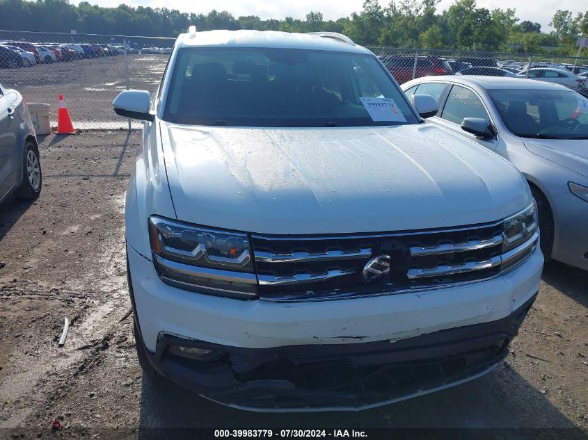 2019 Volkswagen Atlas 3.6L V6 Se VIN: 1V2LR2CA9KC515419 Lot: 39983779