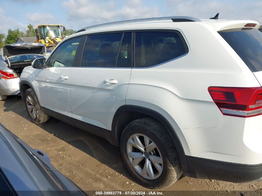 2019 Volkswagen Atlas 3.6L V6 Se VIN: 1V2LR2CA9KC515419 Lot: 39983779