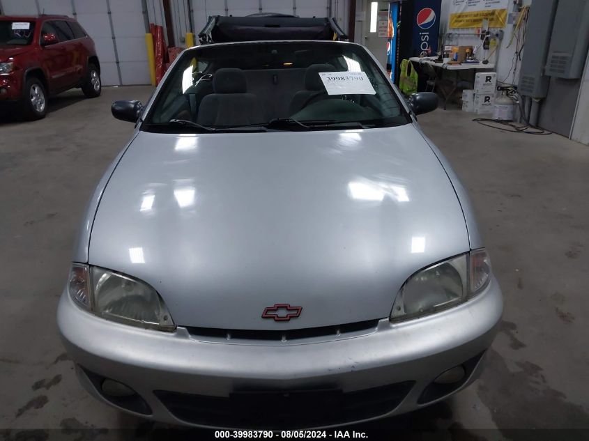 2000 Chevrolet Cavalier Z24 VIN: 4G1JF32T9YB903444 Lot: 39983790