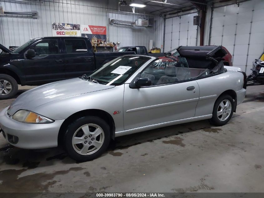 2000 Chevrolet Cavalier Z24 VIN: 4G1JF32T9YB903444 Lot: 39983790