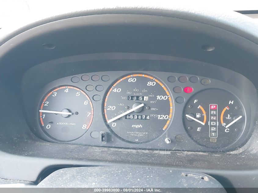 2001 Honda Cr-V Ex VIN: JHLRD18691C047489 Lot: 39983800