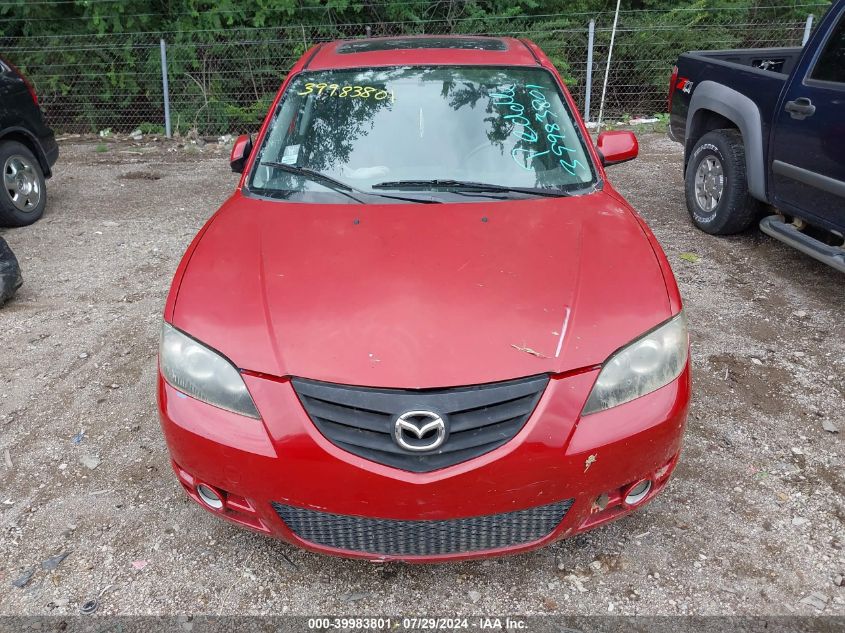 2004 Mazda Mazda3 S VIN: JM1BK323041126435 Lot: 39983801