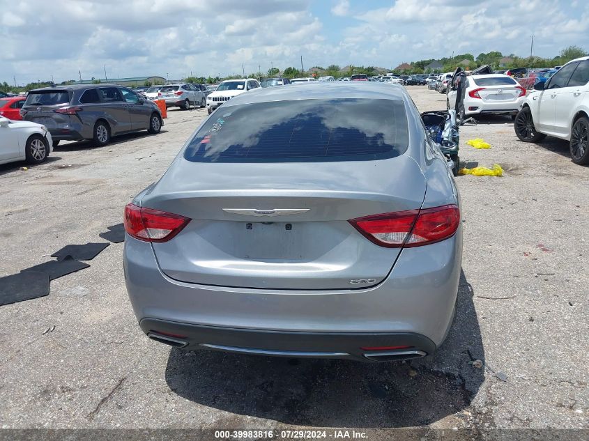 2016 Chrysler 200 Limited VIN: 1C3CCCAG7GN100924 Lot: 39983816