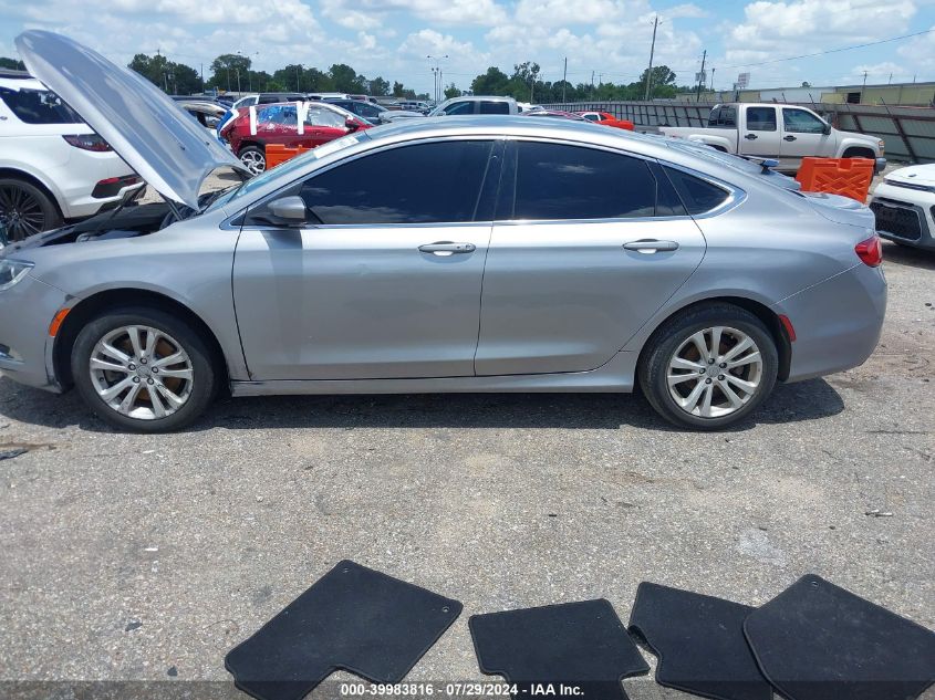 2016 Chrysler 200 Limited VIN: 1C3CCCAG7GN100924 Lot: 39983816