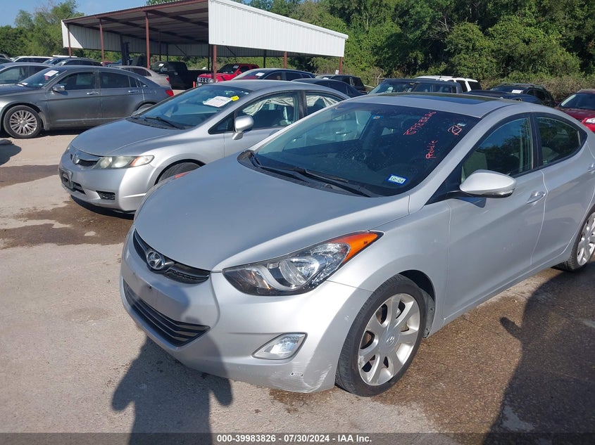 2012 Hyundai Elantra Limited (Ulsan Plant) VIN: KMHDH4AE9CU283177 Lot: 39983826