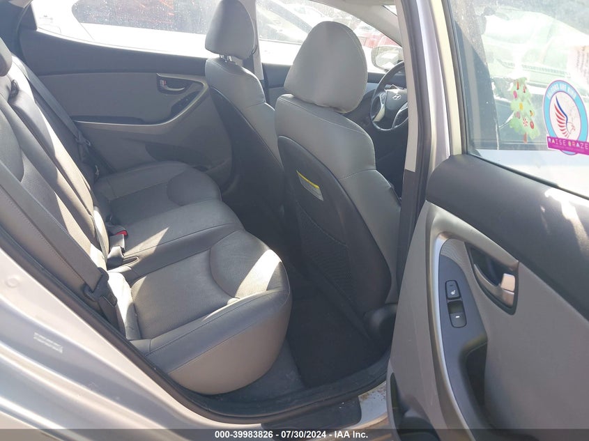 2012 Hyundai Elantra Limited (Ulsan Plant) VIN: KMHDH4AE9CU283177 Lot: 39983826