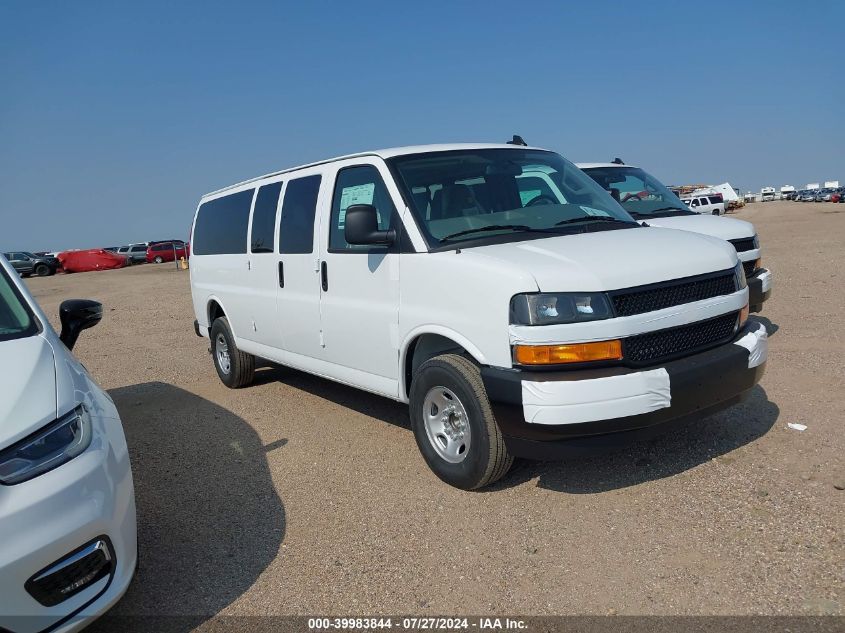 2024 Chevrolet Express Passenger Rwd 3500 Extended Wheelbase Ls VIN: 1GAZGNFP6R1213488 Lot: 39983844