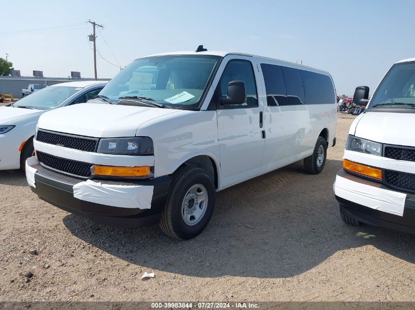 2024 Chevrolet Express Passenger Rwd 3500 Extended Wheelbase Ls VIN: 1GAZGNFP6R1213488 Lot: 39983844