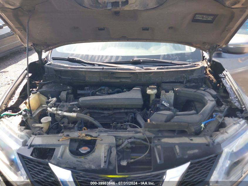 2014 Nissan Rogue S/Sl/Sv VIN: 5N1AT2MT2EC833778 Lot: 39983846