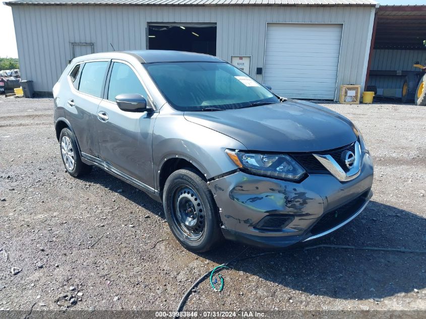 2014 Nissan Rogue S/Sl/Sv VIN: 5N1AT2MT2EC833778 Lot: 39983846