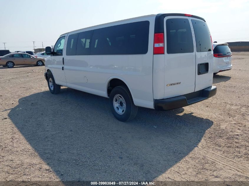 2024 Chevrolet Express Passenger Rwd 3500 Extended Wheelbase Ls VIN: 1GAZGNFP0R1213468 Lot: 39983849