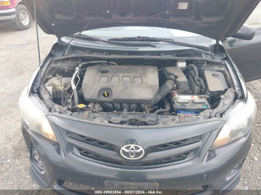 2011 Toyota Corolla S VIN: 2T1BU4EE6BC615847 Lot: 39983854