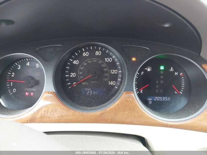 2005 Lexus Es 330 330 VIN: JTHBA30GX55096264 Lot: 39983860