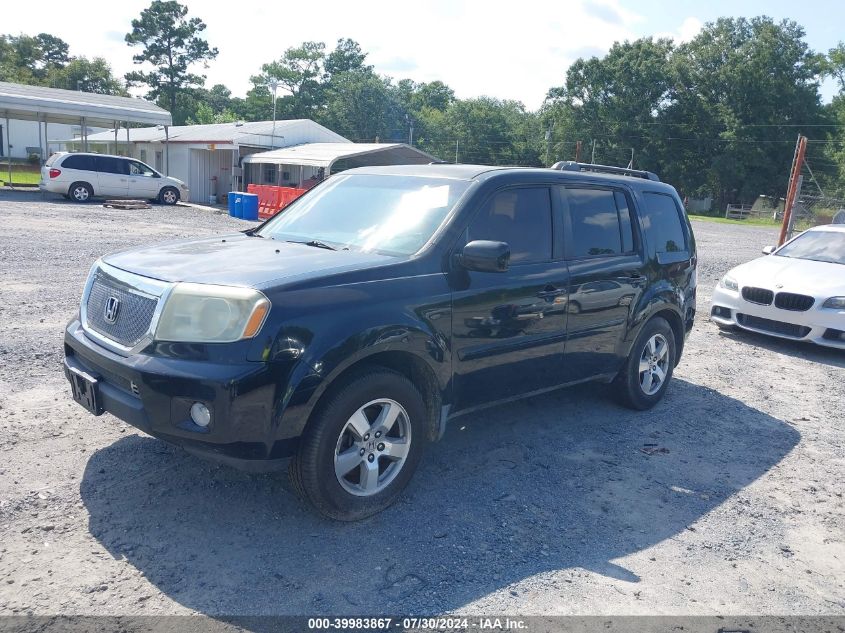 2009 Honda Pilot Exl VIN: 5FNYF48569B015609 Lot: 39983867