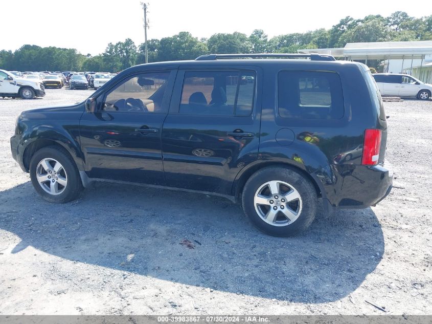 2009 Honda Pilot Exl VIN: 5FNYF48569B015609 Lot: 39983867