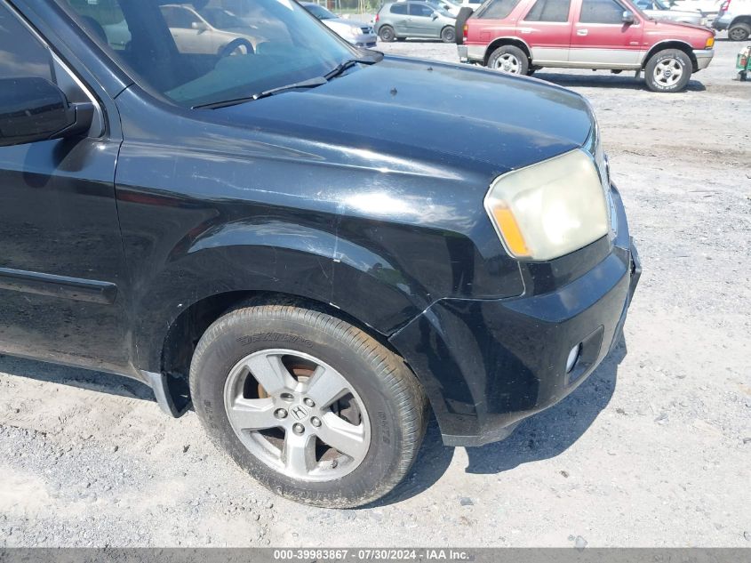 2009 Honda Pilot Exl VIN: 5FNYF48569B015609 Lot: 39983867