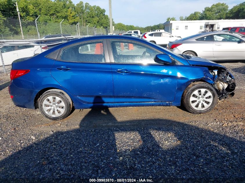 2017 Hyundai Accent Se VIN: KMHCT4AE5HU200913 Lot: 39983870