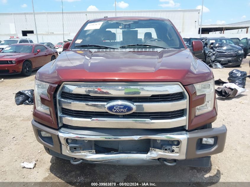 2017 FORD F-150 KING RANCH - 1FTEW1EF6HFB41025