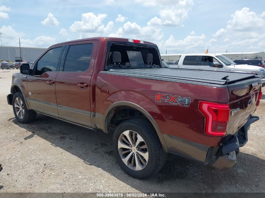 2017 Ford F-150 King Ranch VIN: 1FTEW1EF6HFB41025 Lot: 39983878