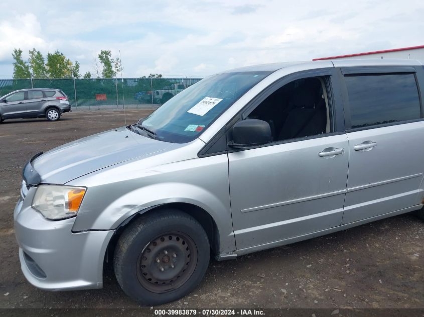 2012 Dodge Grand Caravan Se/Avp VIN: 2C4RDGBG5CR380977 Lot: 40937182