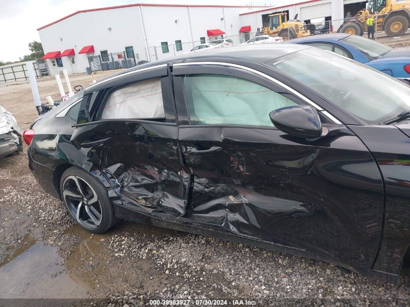 2018 Honda Accord Sport VIN: 1HGCV1F3XJA030044 Lot: 39983927