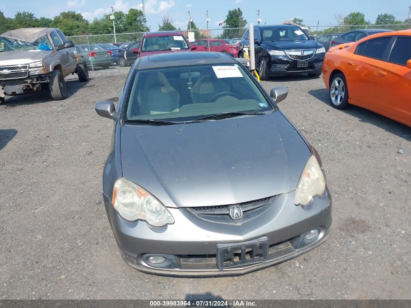 2002 Acura Rsx Type-S VIN: JH4DC53092C006400 Lot: 39983954