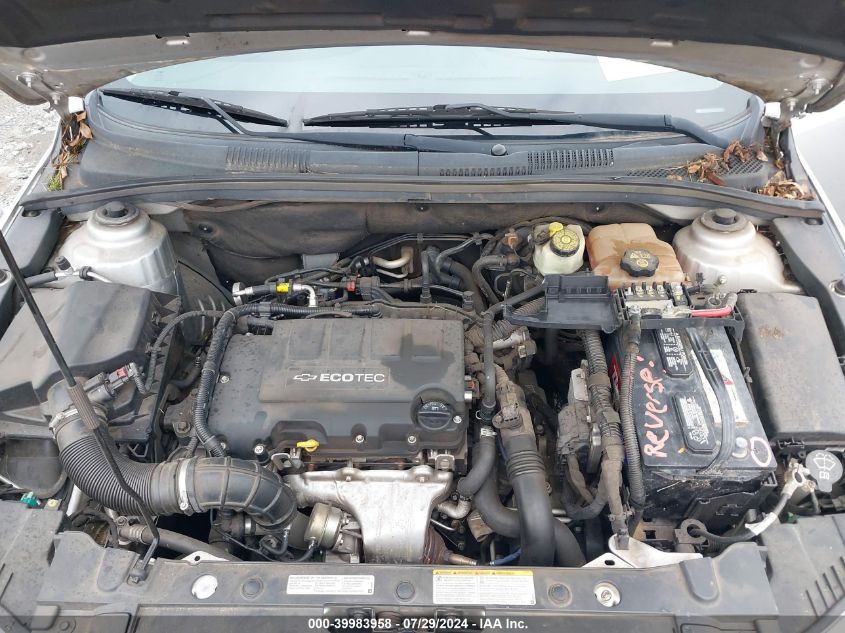 2012 Chevrolet Cruze Lt VIN: 1G1PE5SC1C7255796 Lot: 39983958