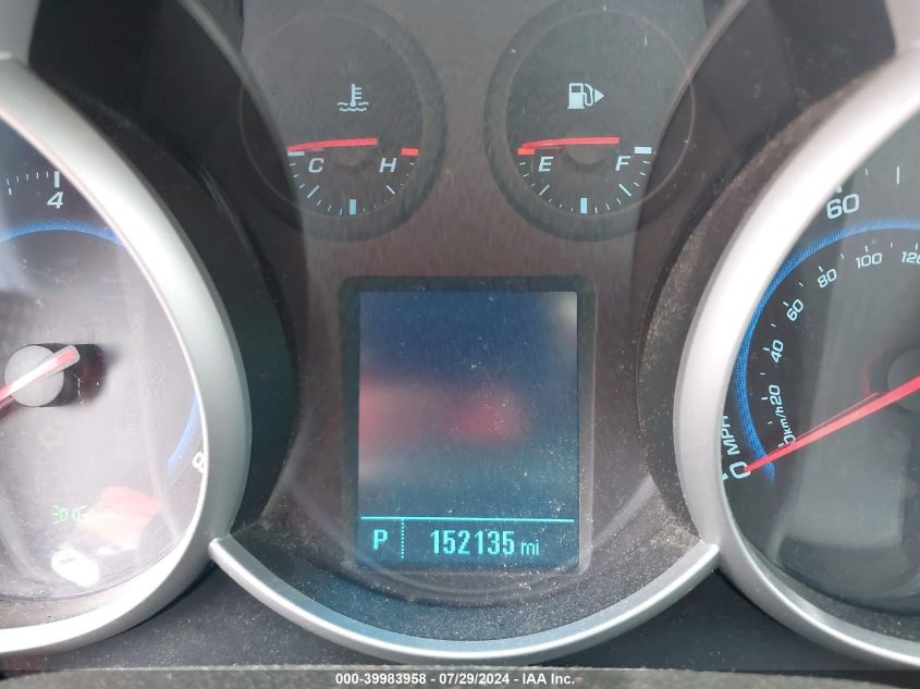 2012 Chevrolet Cruze Lt VIN: 1G1PE5SC1C7255796 Lot: 39983958