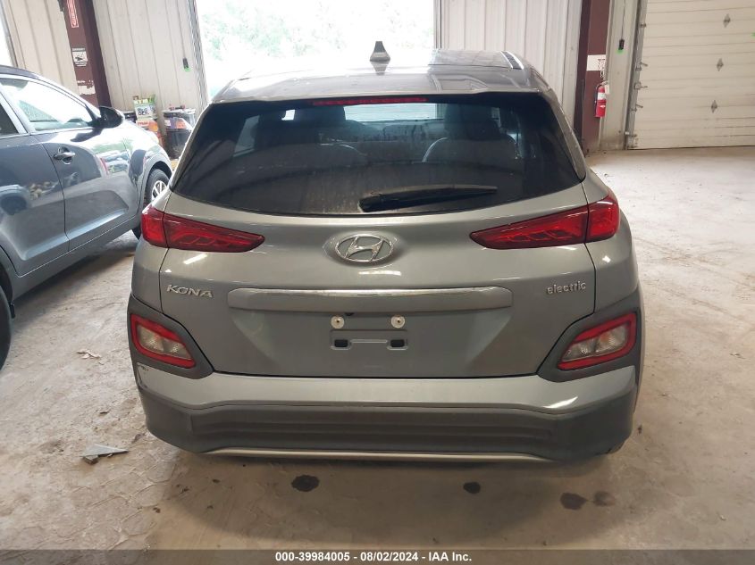 2021 Hyundai Kona Electric Limited VIN: KM8K33AG7MU122992 Lot: 39984005