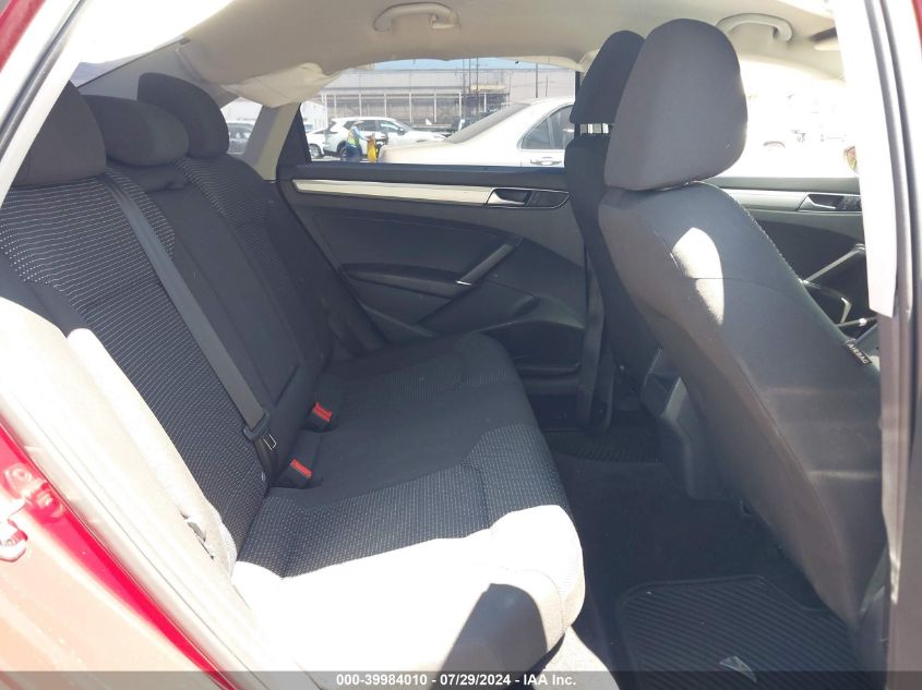 2016 Volkswagen Passat 1.8T S VIN: 1VWAT7A3XGC012658 Lot: 39984010